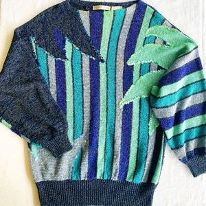 Malina Wong 1980s vintage knit sweater